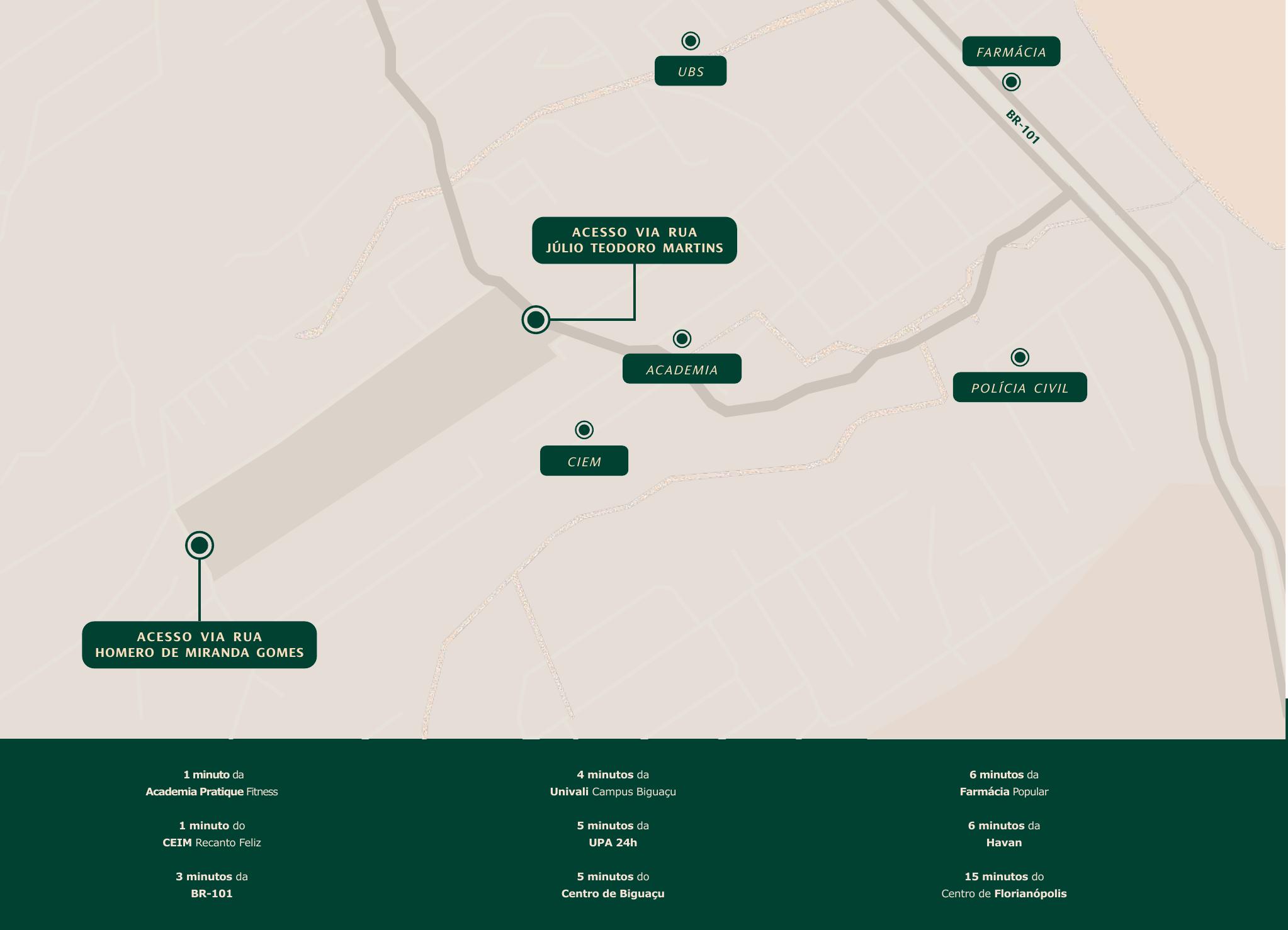 Mapa de localização